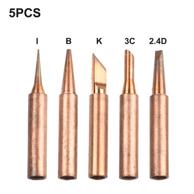 I+b+k+3c+2,4d Löttipps Kupfereisenspitze Satz Teile Armaturen Dauerhaft