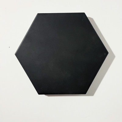8  Unique Hexagonal Ceramic Kitchen Trivet With No Slip Stone Feet. 
