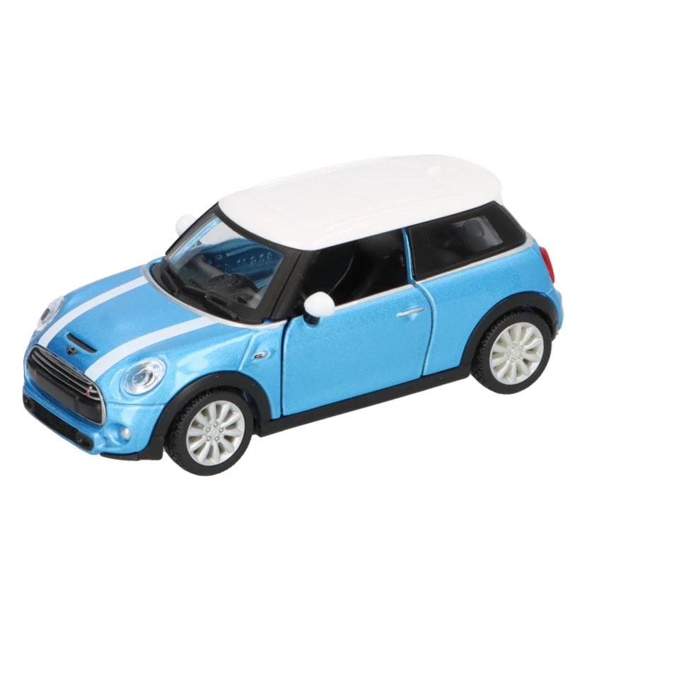 MINI - BMW AG MINI Cooper S Miniatur 1:36 Modellauto Miniatur Rückziehauto (blau)