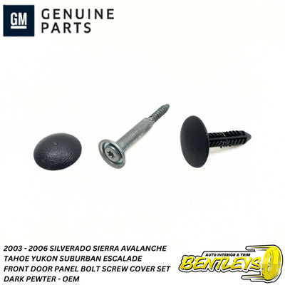 2003-2006 SILVERADO SUBURBAN SIERRA TAHOE FRONT DOOR PANEL SCREW