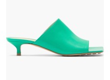 NEW BOTTEGA VENETA hollyhock Stretch Leather Slide Sandal SLIDE SIZE 40