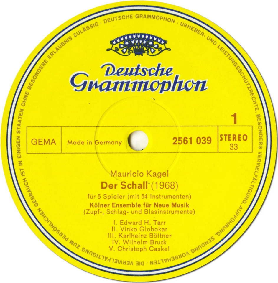 DGG 6LP Box KAGEL LIGETI STOCKHAUSEN FERRARI NONO ETC Avantgarde Music Vol.3 NM - Image 3 of 3