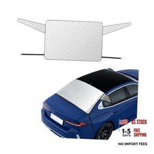 Magnetic Rear Windshield Snow Cover for Cars, Vehicles - Frost Cover with Frost