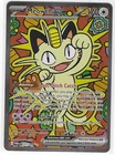 Pokémon TCG Perfect Order #121 Meowth ex Special Illustration Rare