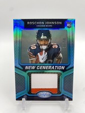 2023 Certified New Generation Jerseys Mirror Teal /50 Roschon Johnson #NGJM-7