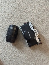 Pentax K1000 35mm SLR Film Camera with 50 mm F1.4 135mm F2.5 Lenses