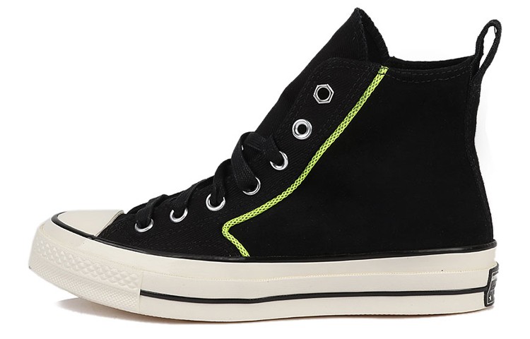 Converse Chuck 70 Hi Workwear Twist Black Lemon Sneakers 169372C-image