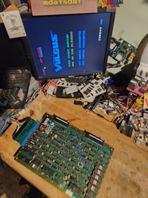 VULGUS NON JAMMA ARCADE MAIN BOARD ONLY WORKING!!!! SNK GENUINE CAPCOM