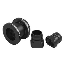 Shift Boot Collar Upgrade M10x1.5mm Shifters Knobs Compatible with Honda Black