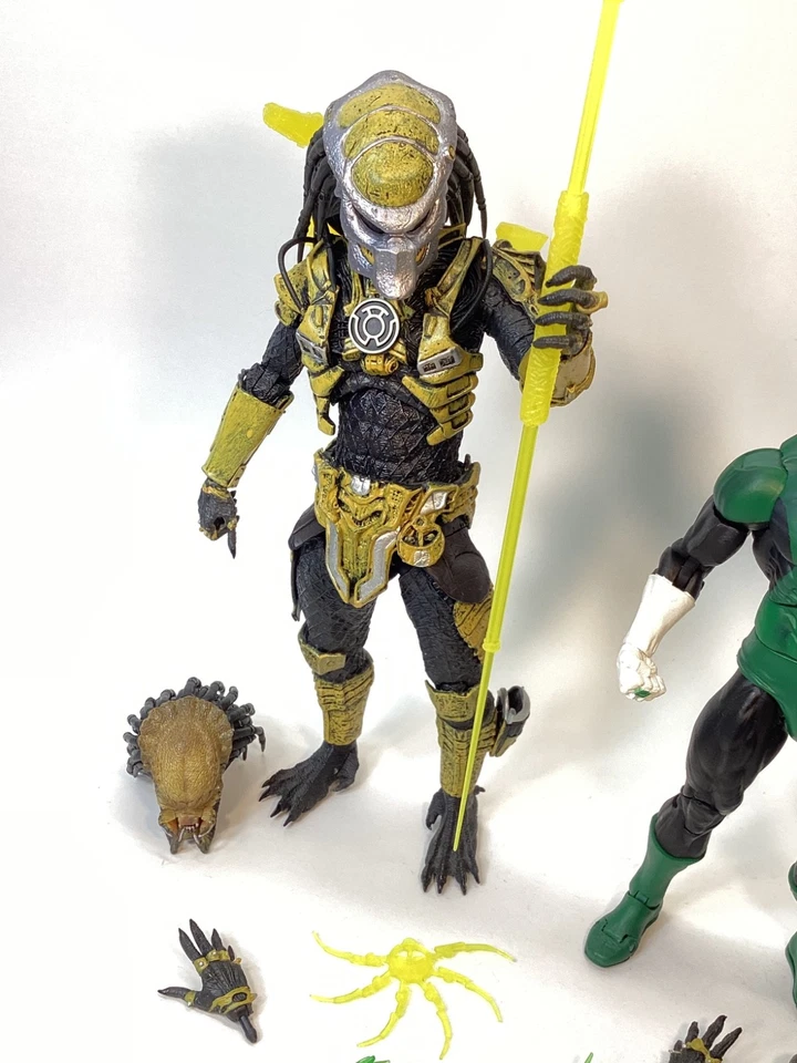 Neca Nycc 2019 Green Lantern Vs Sinestro Predator paquete de 2 VER DESCRIPCIÓN Foto 3 de 4
