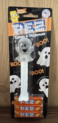 PEZ Halloween Crystal Ghost collectible limited edition dispenser retired