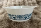 Vintage Pyrex Horizon Blue Casserole Dish #475 B 2 1/2 Qt