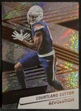 Panini Revolution Courtland Sutton #146 Denver Broncos 2025 Football Card