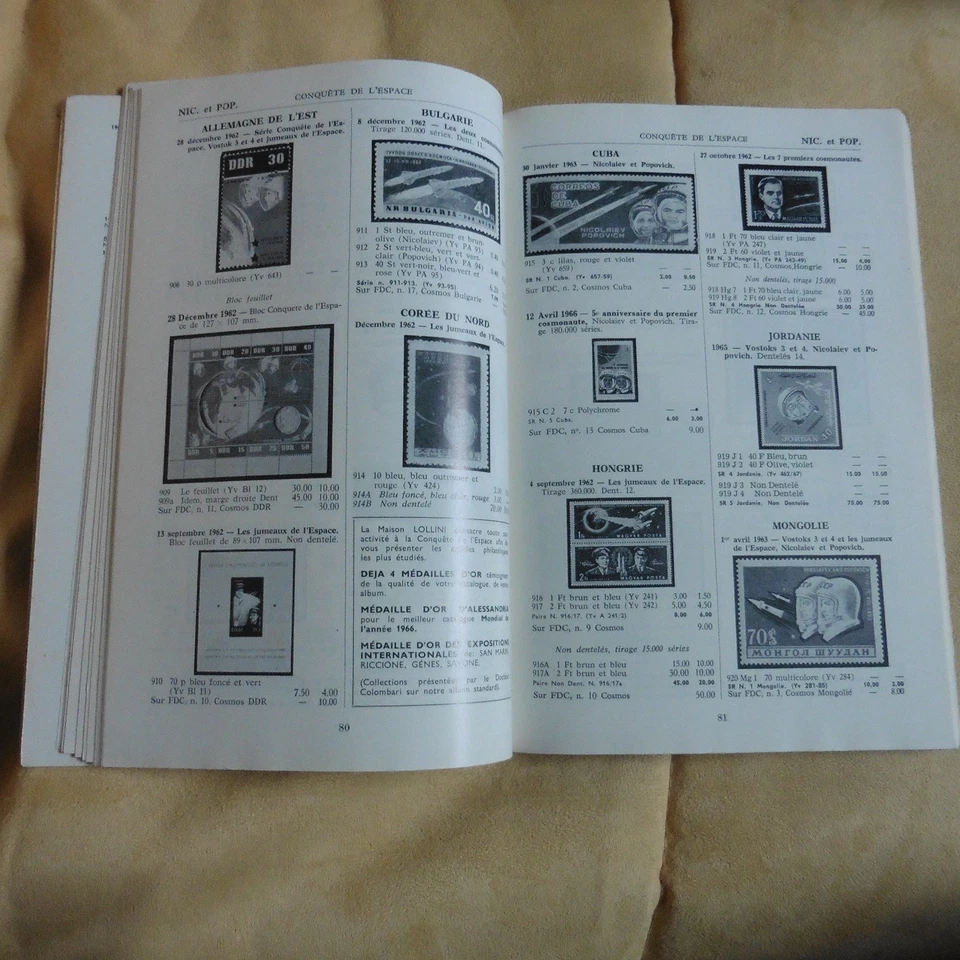 La Conquète de l'Espace - catalogue LOLLINI  1967 - 7ème Edition - tbe - - Photo 2/4