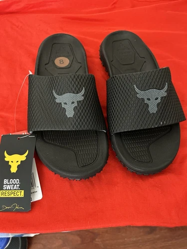 Under Armour UA Project Rock Slides 2.0 3.0 Michelin Wild Gripper Soles BSR