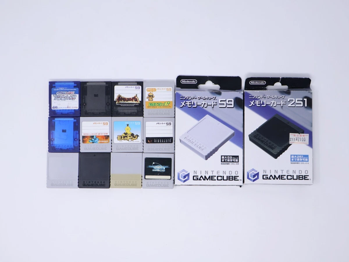 Geheugenkaart 64 MB voor GameCube en Wii - Groothandel-XL