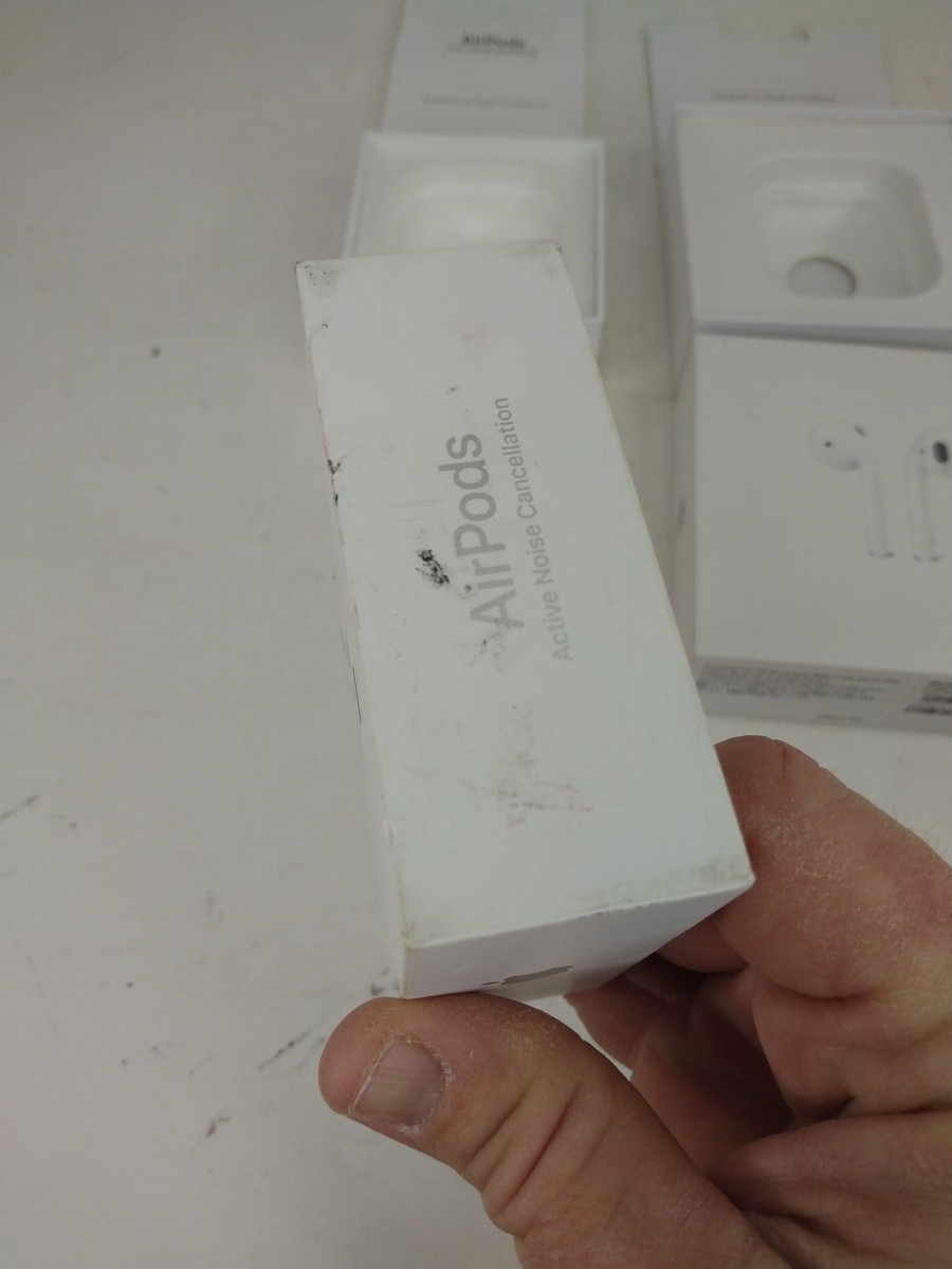 Original Apple Airpods 4 EMPTY Box ONLY With Manual And Empty