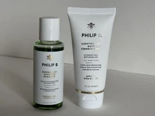 Philip B. Peppermint Avocado Shampoo 2 fl oz & Conditioner 2 fl oz Free Shipping