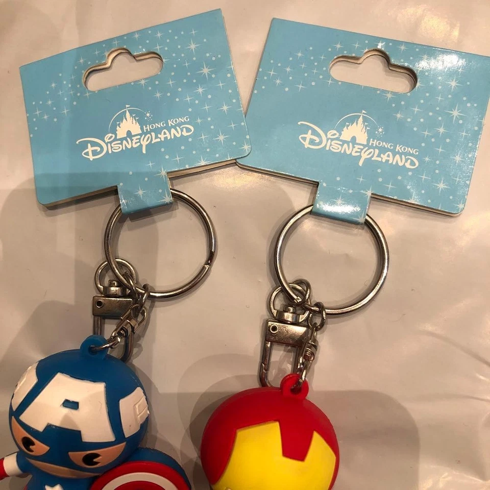 Avengers Schlüsselanhänger Iron Man Captain America - Bild 4 von 4