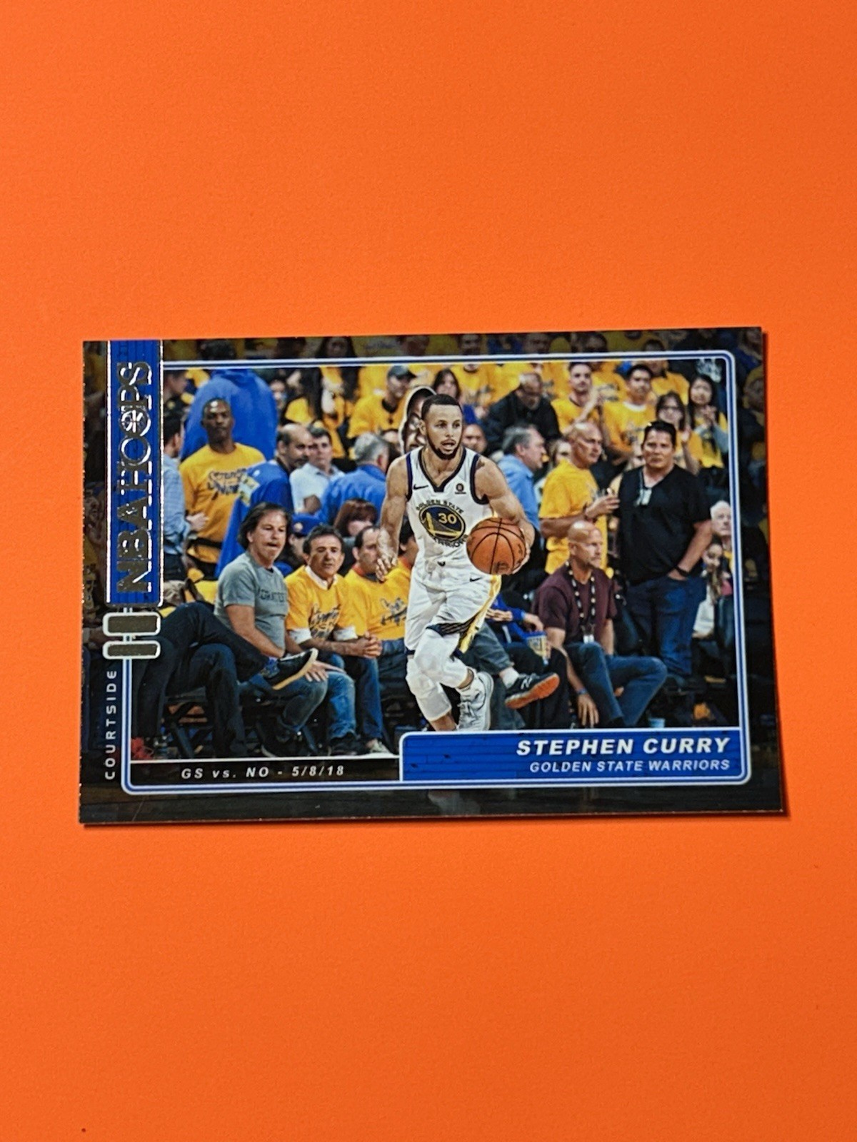 2018-19 Panini  - Hoops Basketball - Stephen Curry “Courtside” Insert #CS-12 (C)