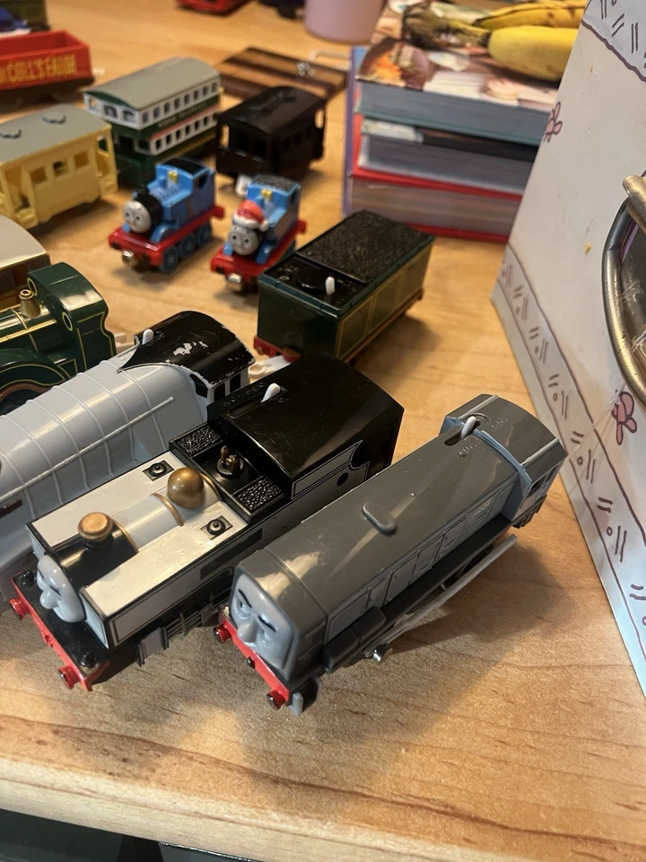 Thomas Train Friends Lot Tender Push Along Diecast Metal Wooden Track 2006 2008 - Image 3 of 4