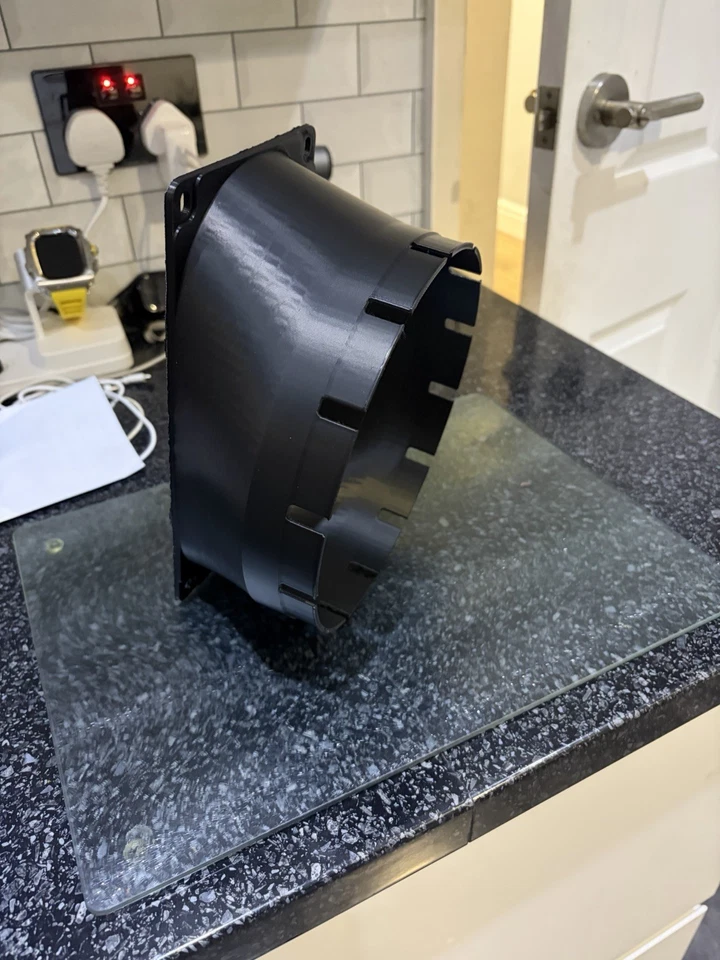 Dual 120mm to 8 Inch Fan Duct Intake Exhaust Silencer ASIC Antminer IceRiver ABS - Image 3 of 3