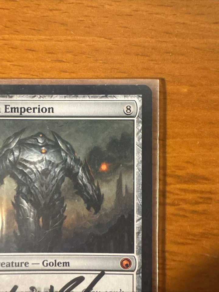 Artist Proof MTG Platinum Emperion Signed Chris Rahn Mint Scars Of Mirrodin Rare - Image 4 of 4