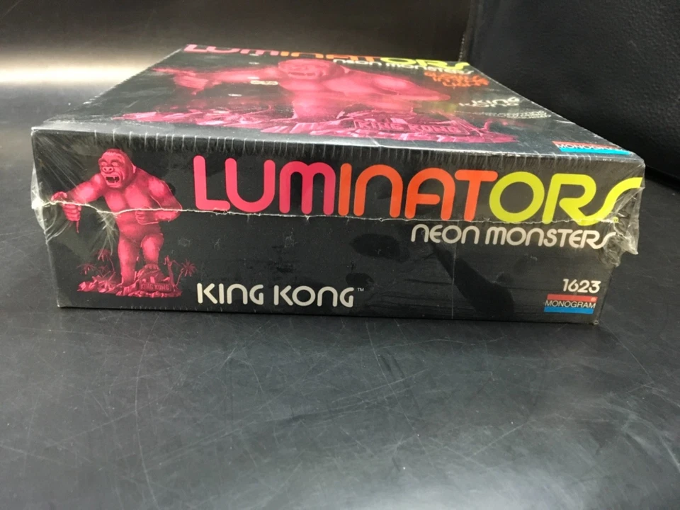 KING KONG Luminators Neon Monsters Model Kit NEW [Monogram 1992] #1623 - Image 3 of 4