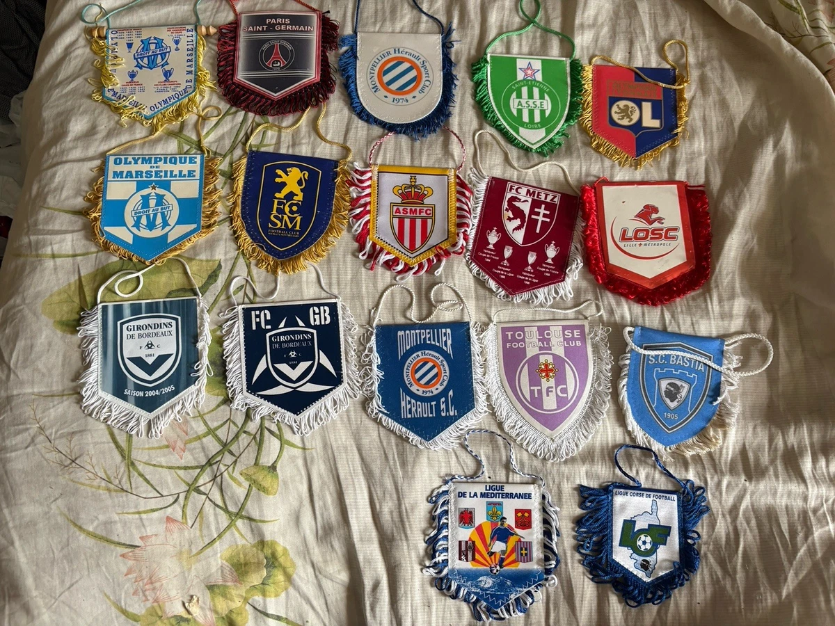 Lot 4 Echarpes supporter club Football (ASSE, Bordeaux