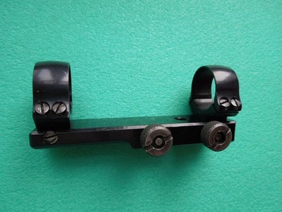 Rare Vintage EAW Germany QD Bridge Mount SET w. 25,4/26mm Rings f.13mm Dove Tail