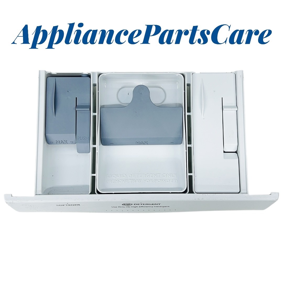 Whirlpool Washer Dispenser Drawer Detergent Softener W10794820, W10861667