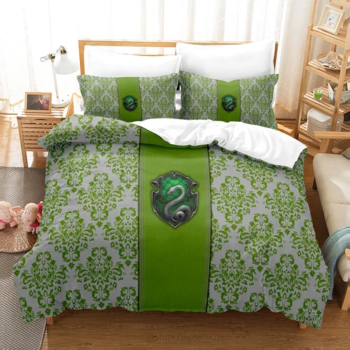 UK Harry Potter Bedding Set 2/3 PCS Quilt Duvet Cover Dorm Single Double King // - Picture 39 of 49
