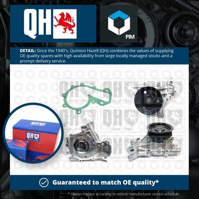 Water Pump fits OPEL ZAFIRA C 2.0D 2015 on Coolant QH 55508456 55508683 Quality