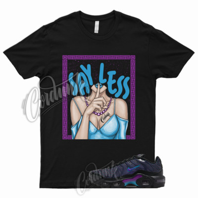 SHHH T Shirt for Air Max Plus Spirograph Baltic Blue Vivid Purple To Match 1
