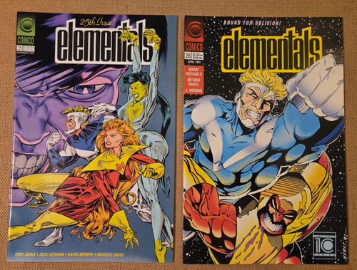 Elementals #1-26 Complete Set 2nd Series + Extras/Bill Willingham/Alex Ross/1989 - Picture 14 of 17