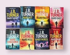 SET 8 JB TURNER BOOKS JON REZNICK HARD TARGET WIRED WAY FALL SHOT KILL VENGEANCE