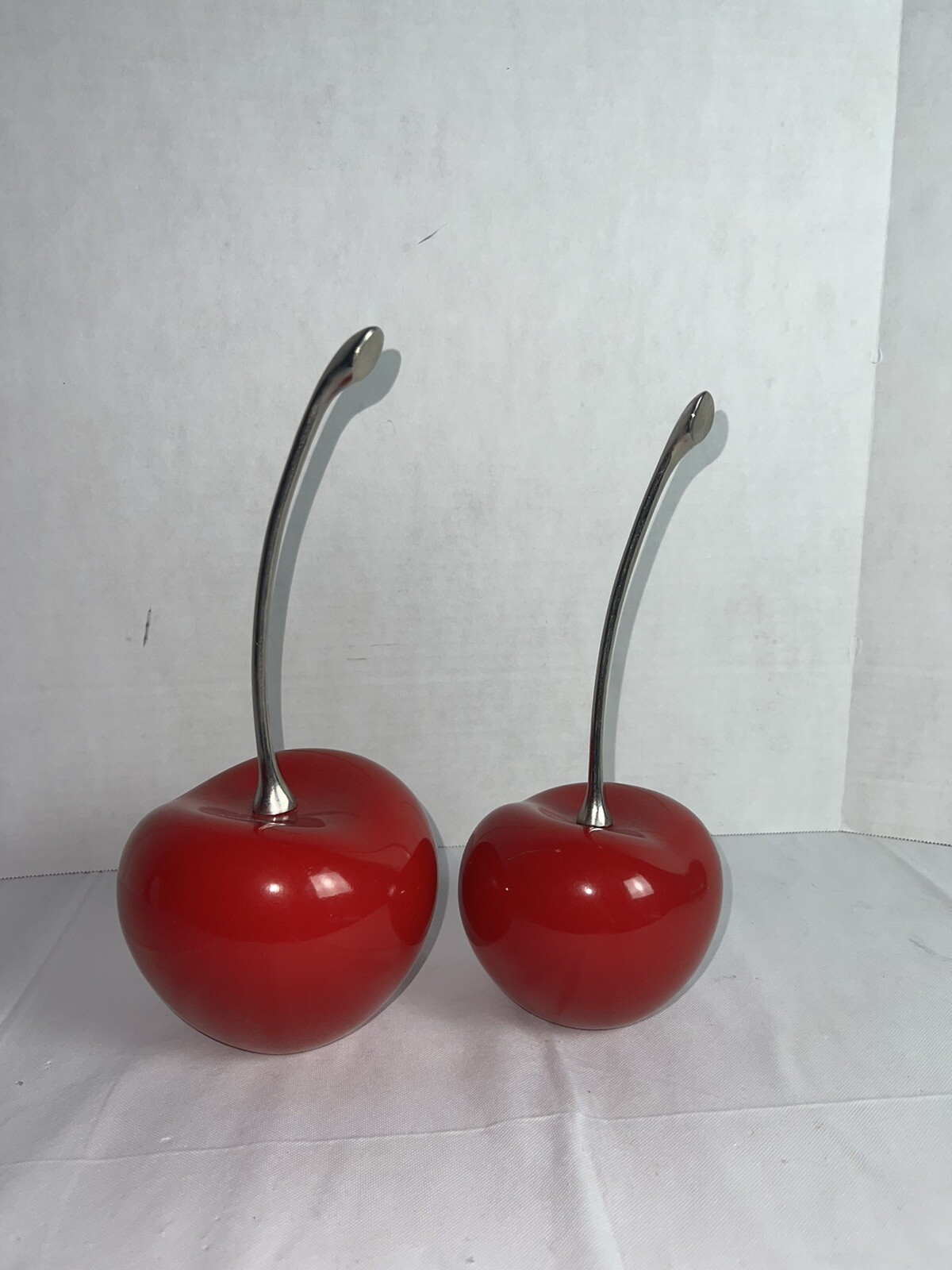 Par de cerezas vintage de cerámica Tahua España