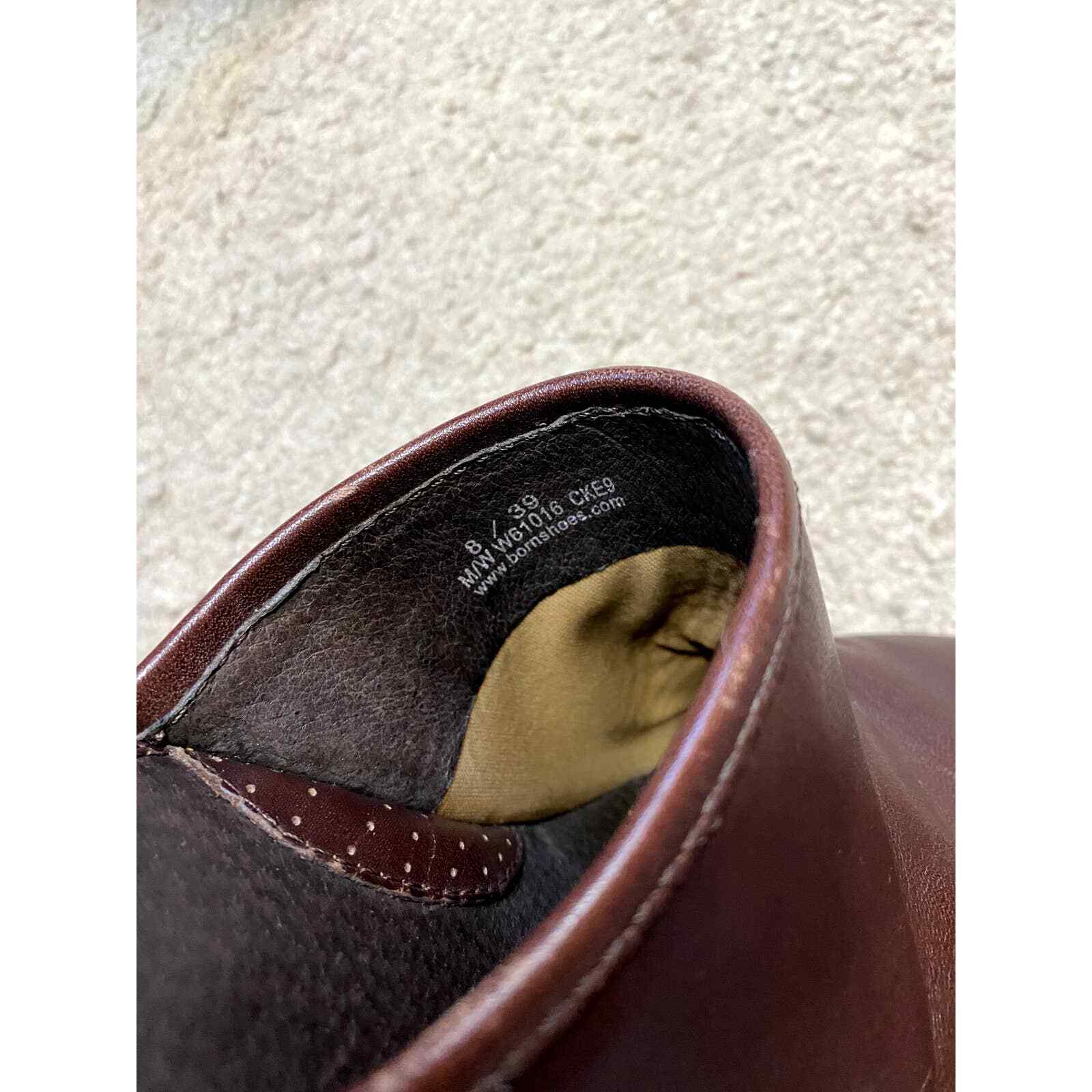 Born brown leather clogs - image 7