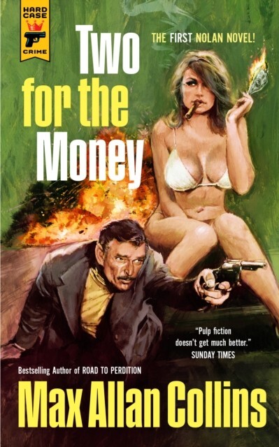 Two for the Money by Max Allan Collins (Paperback) Book New Hard Case Crime
