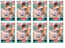 (8) 1989 Score Rookie & Traded #80T Richard Dotson Chicago White Sox Card Lot