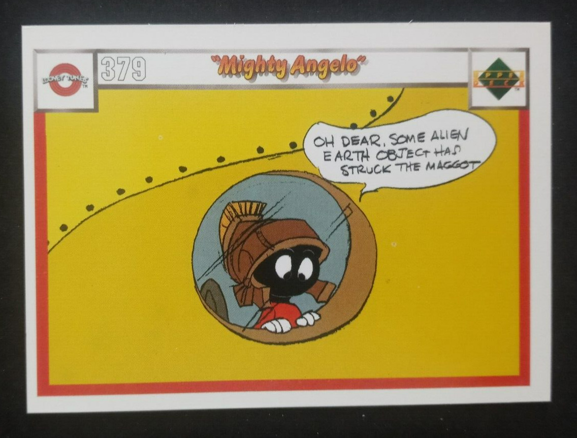 1990 Upper Deck Looney Tunes Comic Ball Card #379/394