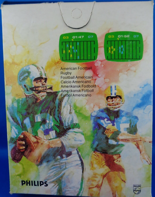 PHILIPS VIDEOPAC N° 3 - AMERICAN FOOTBALL - CARDBOARD BOX