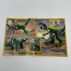 LEGO 31062 Creator Robot Robo Explorer Dog Instruction Booklet Manual Only