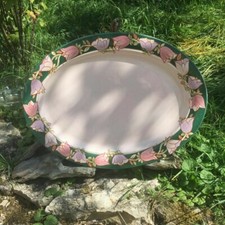 Antico Piatto IN Ceramica Firmato Tiffany, Art Deco Collezione