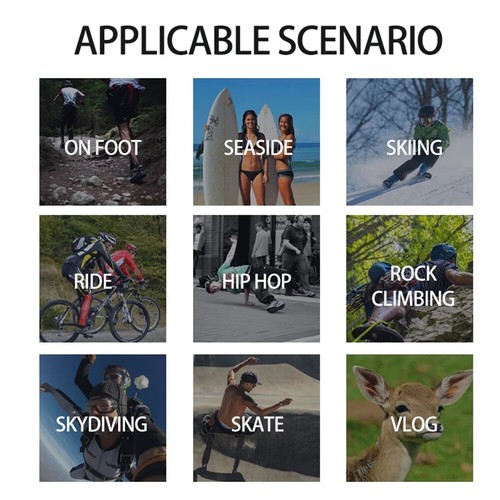 Mini HD 1080P Sports Camera DVR DV Motor Bike Motor Cycle Action Helmet Camera - Afbeelding 8 van 28
