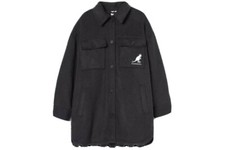 H&m X Kangol Oversized Shacket Shirt Jacket Coat Size:s