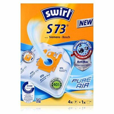 Swirl Staubsaugerbeutel/Microfilter S 73 AirSpace Staubsaugerbeutel NEU