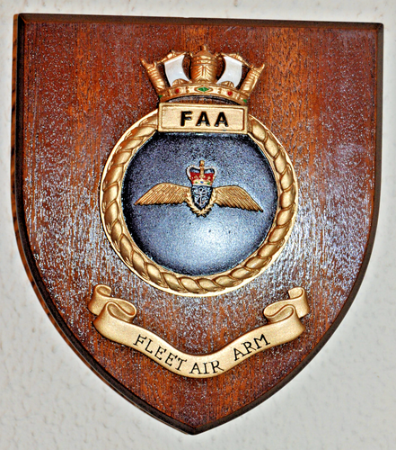 Flotte Luftwaffe Schild Plakette Wappen RN FAA Royal Navy