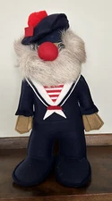VTG 1981 Fufel from Te-Ri “French Sailor” Fufel Felt Doll, Hard to Find 15” T