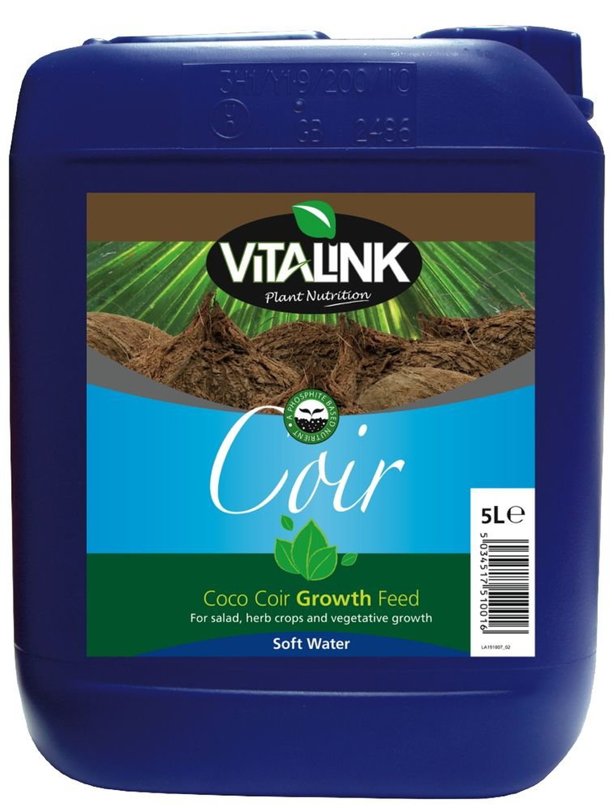 VitaLink 5L Coir Growth Soft Water